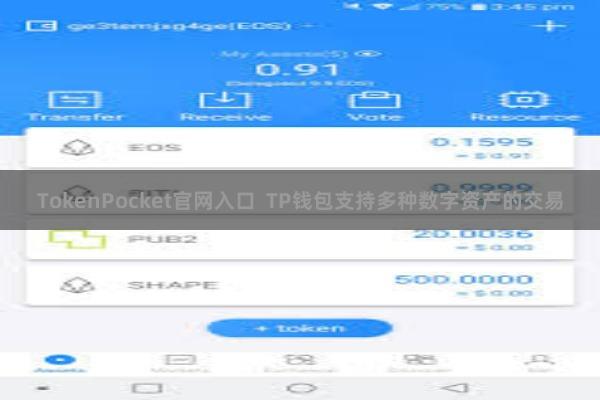 TokenPocket官网入口  TP钱包支持多种数字资产的交易